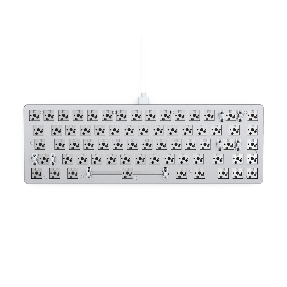 Glorious - Glorious GMMK 2 65% Keyboard Barebone ANSI-Layout - White
