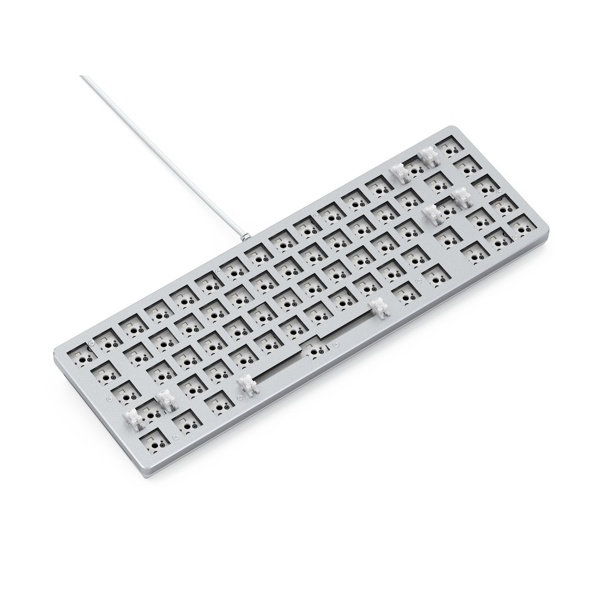 Glorious GMMK 2 65% Keyboard Barebone ANSI-Layout - White