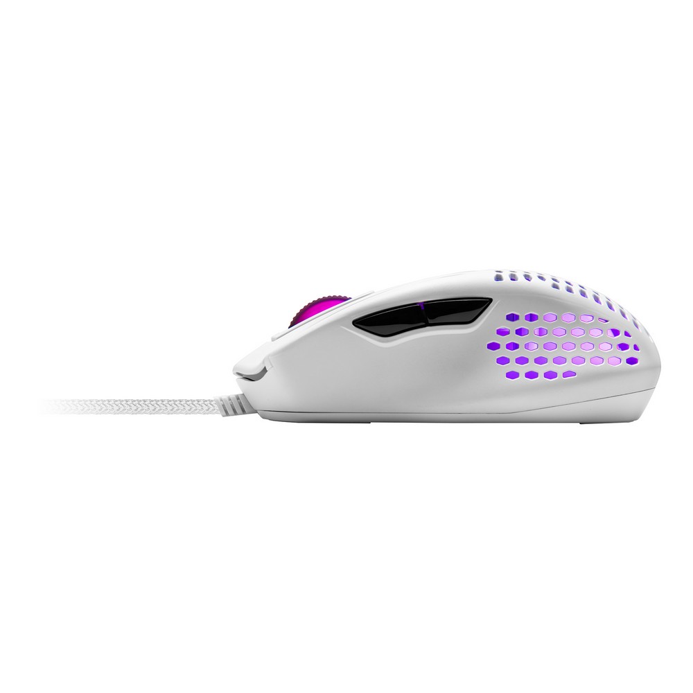 Cooler Master - Cooler Master MM720 USB Optical RGB Gaming Mouse - Matte White (MM-720-WWOL1)