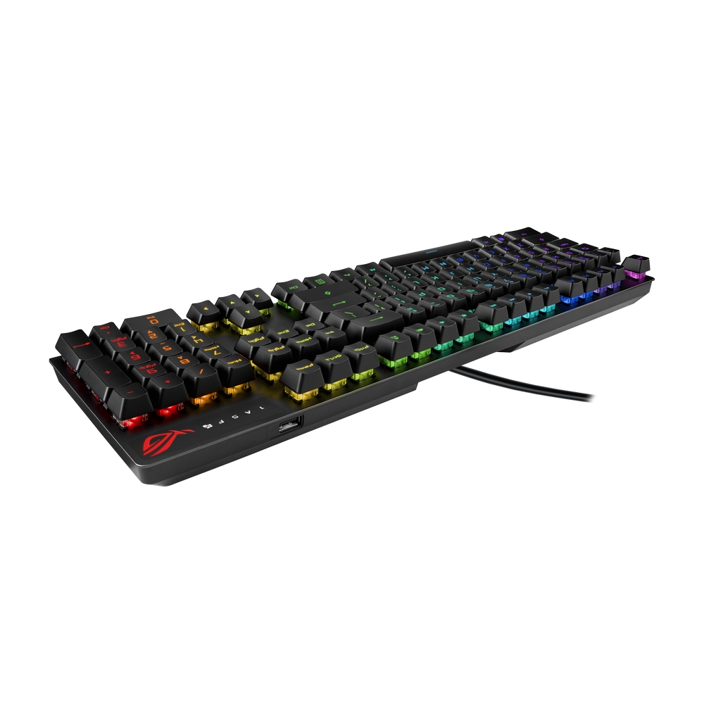 Asus - ASUS ROG STRIX Scope RX RGB Optical Mechanical Switch Gaming Keyboard - UK Layout