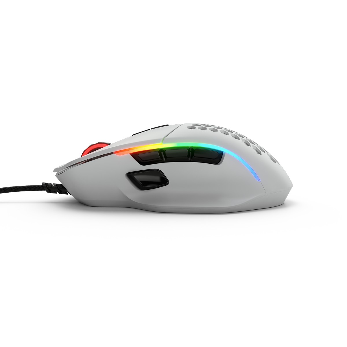 Glorious - Glorious Model I USB RGB Lightweight Gaming Mouse - Matte White (GLO-MS-I-MB)
