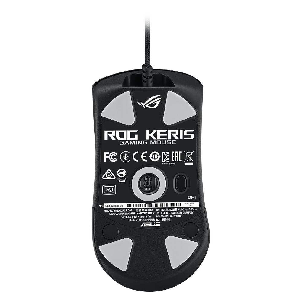 Asus - ASUS ROG Keris Optical RGB USB Lightweight FPS Gaming Mouse (90MP01R0-B0UA00)