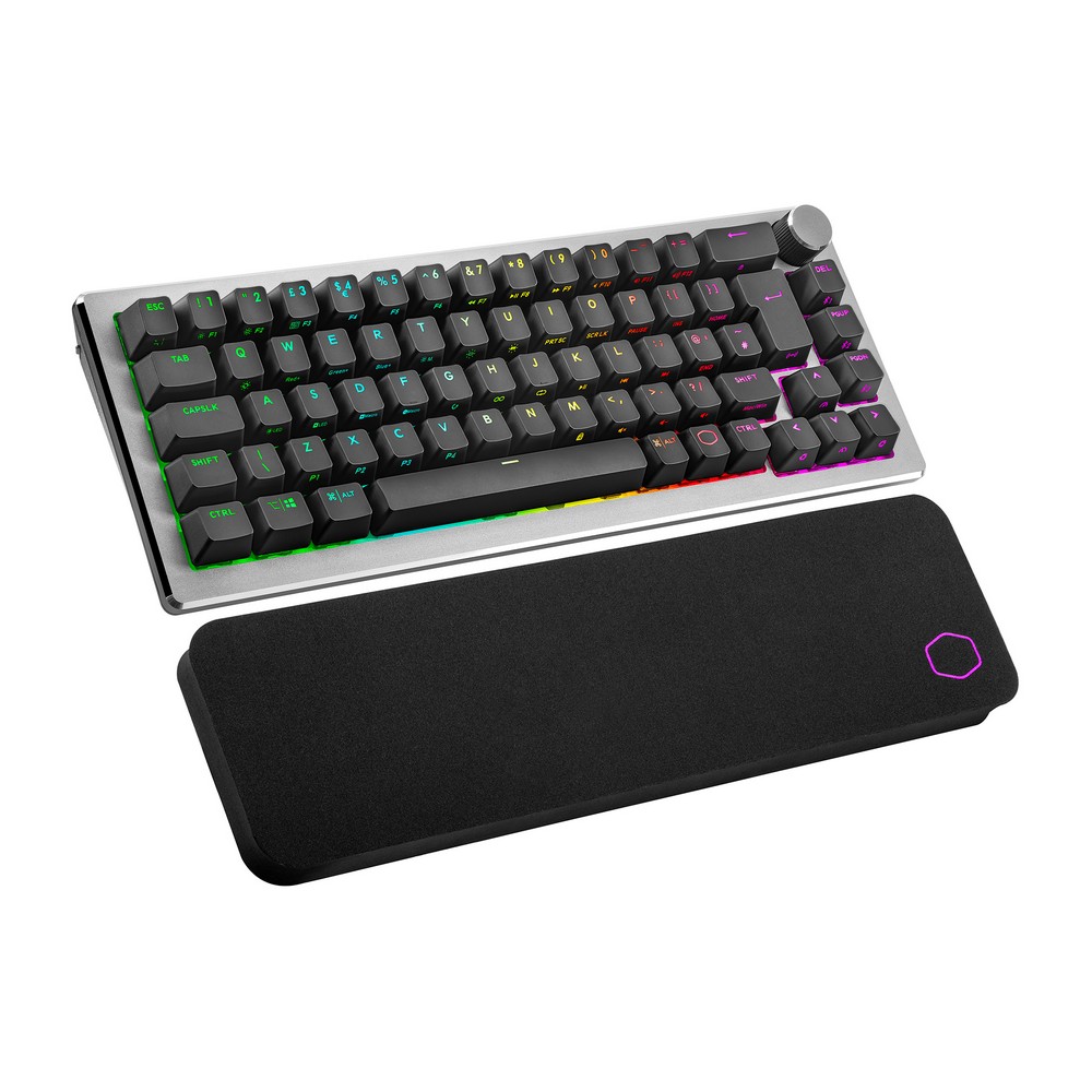 Cooler Master CK721 Wireless RGB Mechanical Space Grey 65% Keyboard with Bluetooth - Red Switch