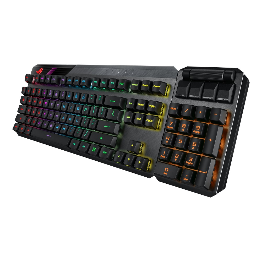 ASUS ROG Claymore 2 80/100% Mechanical Wireless USB Gaming Keyboard Red RX  Switch (90MP01W0-BKEA00)