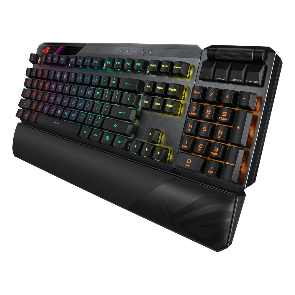 ASUS ROG Claymore 2 80/100% Mechanical Wireless USB Gaming Keyboard Red RX Switch (90MP01W0-BKEA00)