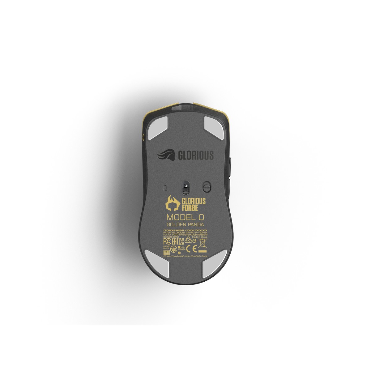 Glorious - Glorious Model O PRO Wireless Optical Gaming Mouse - Golden Panda (GLO-MS-OW-GP-FORGE)