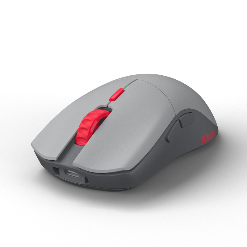 Glorious Series One PRO Wireless Lightweight USB Optical Gaming Mouse - Centauri Red (GLO-MS-P1W-CT-FORGE)