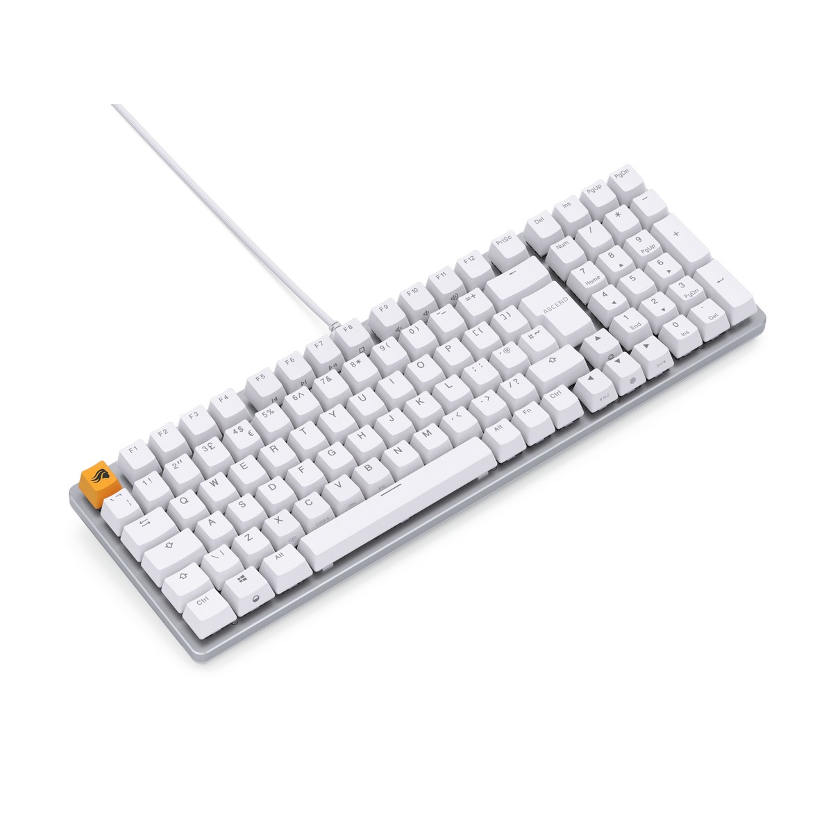 Glorious - Glorious GMMK 2 96% RGB USB Mechanical Gaming Keyboard UK ISO - White (GLO-GMMK2-96-FOX-ISO-W-UK)