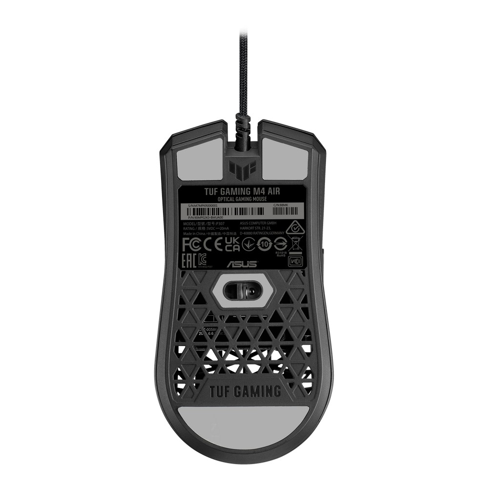 Asus - ASUS TUF Gaming M4 Air USB Lightweight Gaming Mouse (90MP02K0-BMUA00)
