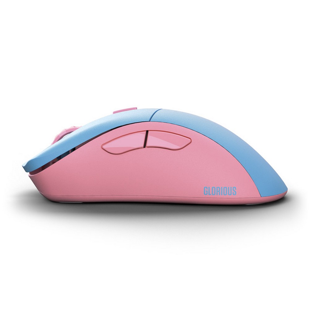 Glorious - Glorious Model D Wireless PRO Optical Gaming Mouse Skyline Pink/Blue Forge