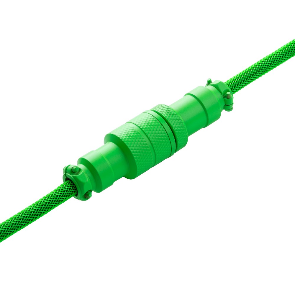 CableMod - CableMod Classic Coiled Keyboard Cable USB A to USB Type C 150cm - Viper Green