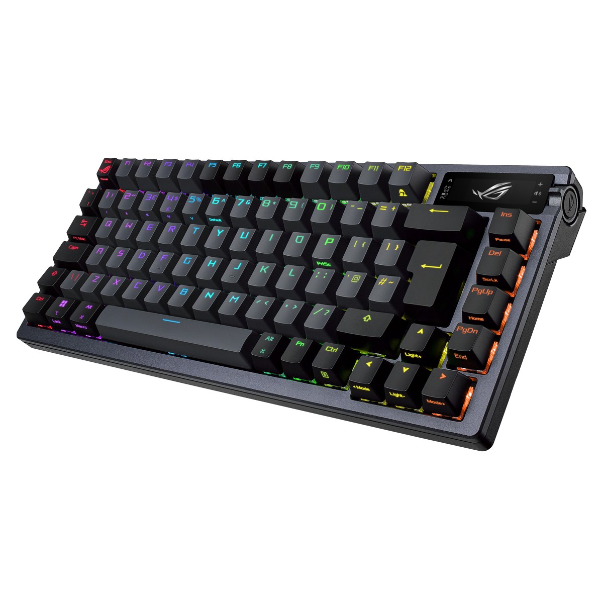 Asus - ASUS ROG Azoth 75% RGB Wireless Gaming Keyboard - NX Red Switch (90MP0316-BKEA01)