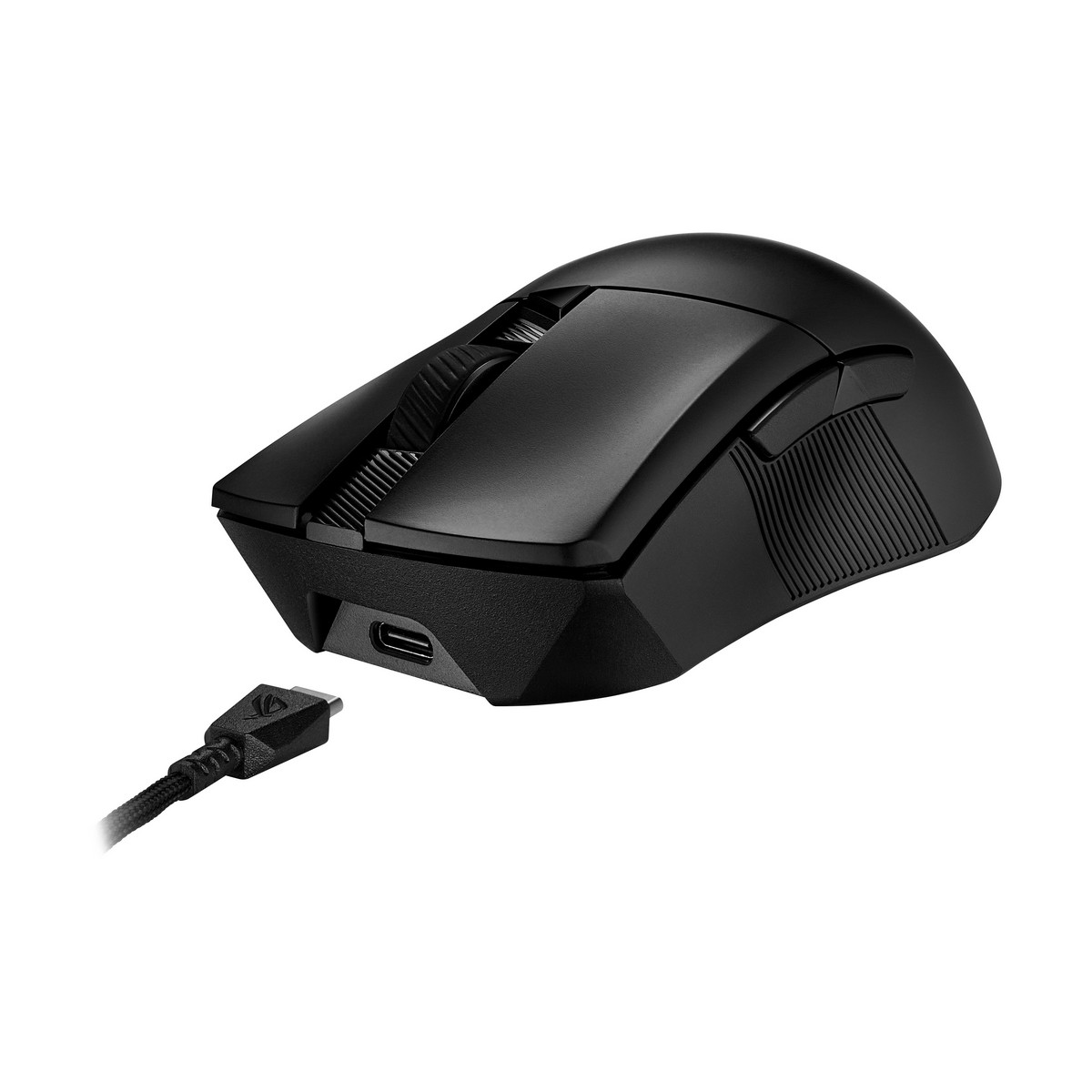 Asus - ASUS ROG Gladius III Wireless Aimpoint RGB Gaming Mouse -Black (90MP02Y0-BMUA00)