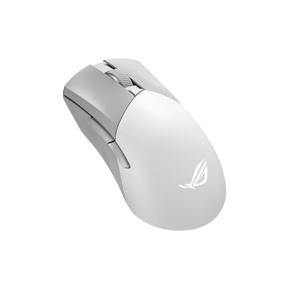 Asus - ASUS ROG Gladius III Wireless Aimpoint RGB Gaming Mouse - White (90MP02Y0-BMUA10)