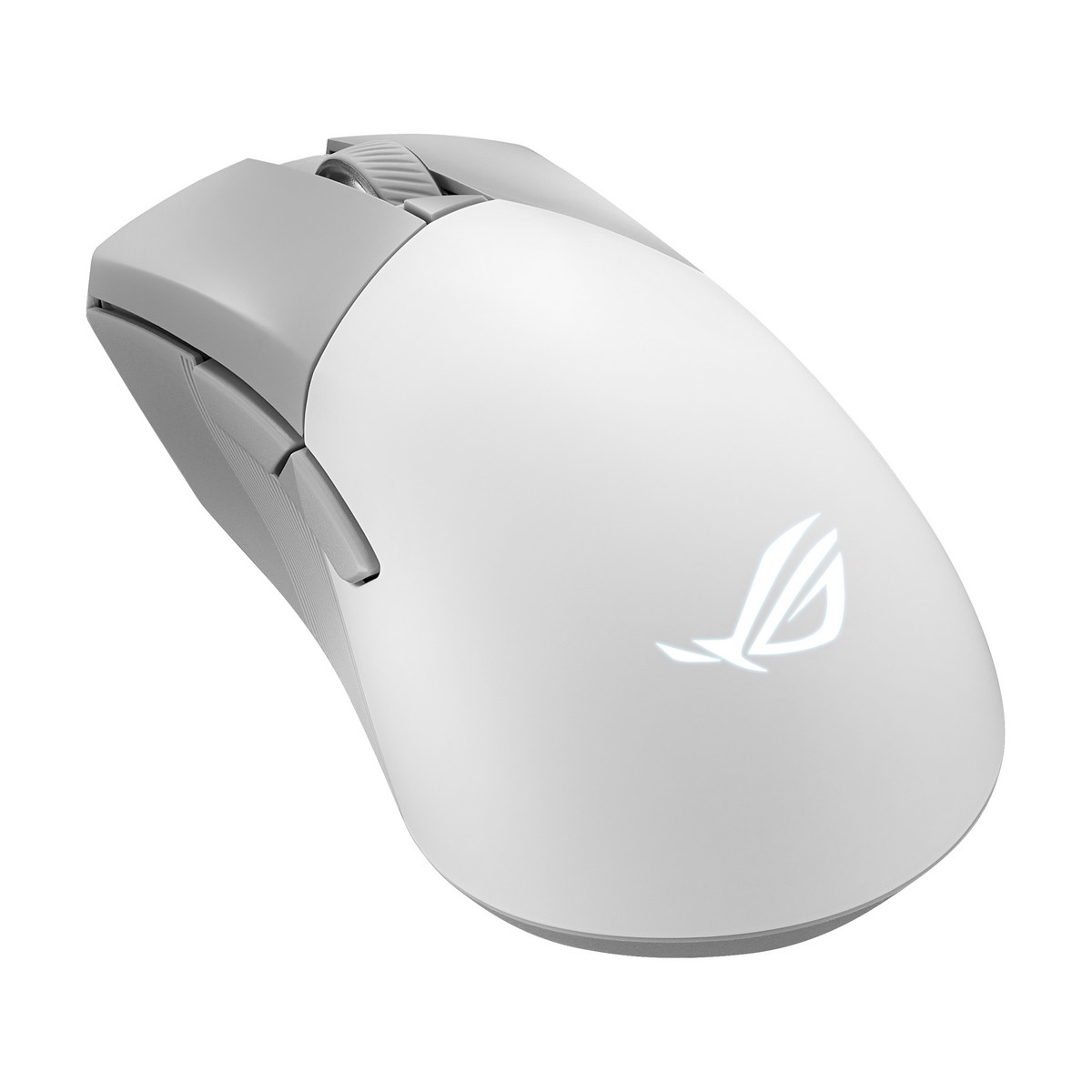 Asus - ASUS ROG Gladius III Wireless Aimpoint RGB Gaming Mouse - White (90MP02Y0-BMUA10)