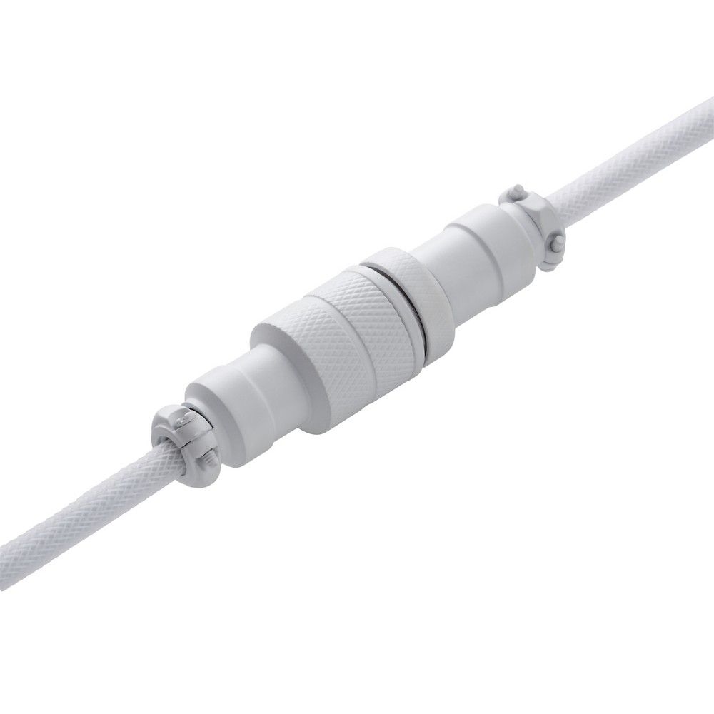  CableMod Pro Coiled Keyboard Cable (Glacier White, USB A to USB  Type C, 150cm) : Video Games