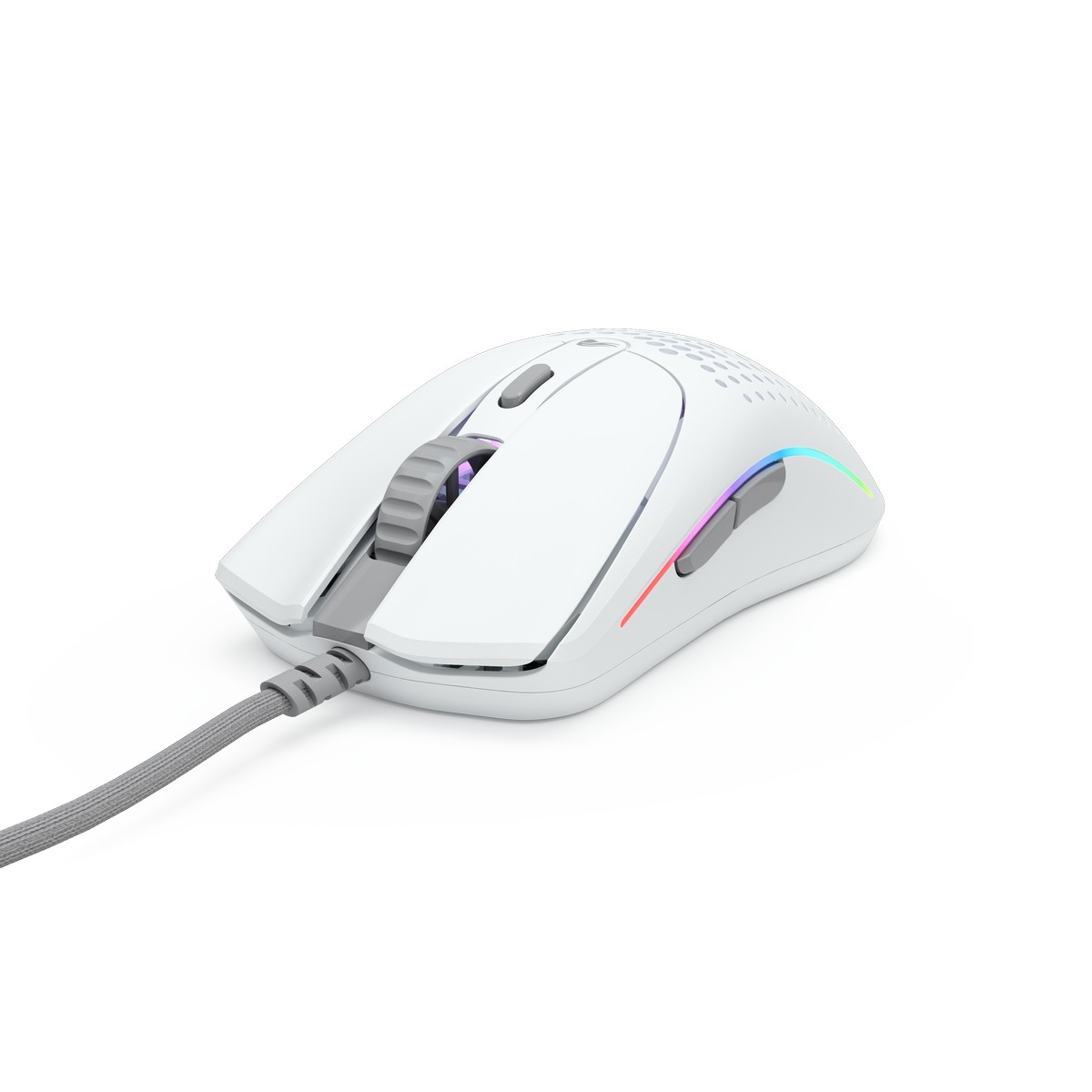 Glorious - Glorious Model O 2 USB RGB Optical Gaming Mouse - Matte White (GLO-MS-OV2-MW)