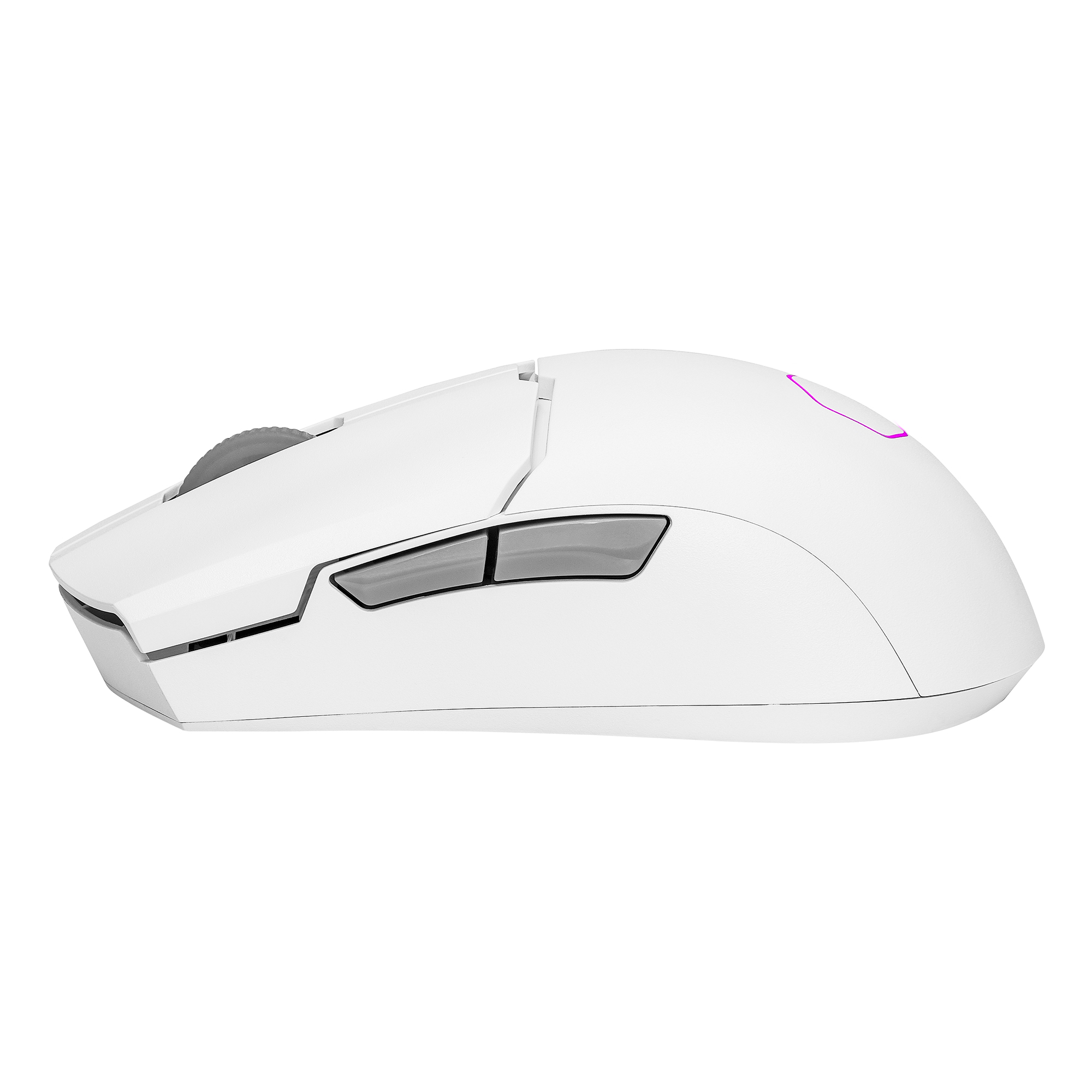 Cooler Master - Cooler Master MM712 Hybrid Wireless Ultra Light RGB Gaming Mouse - White