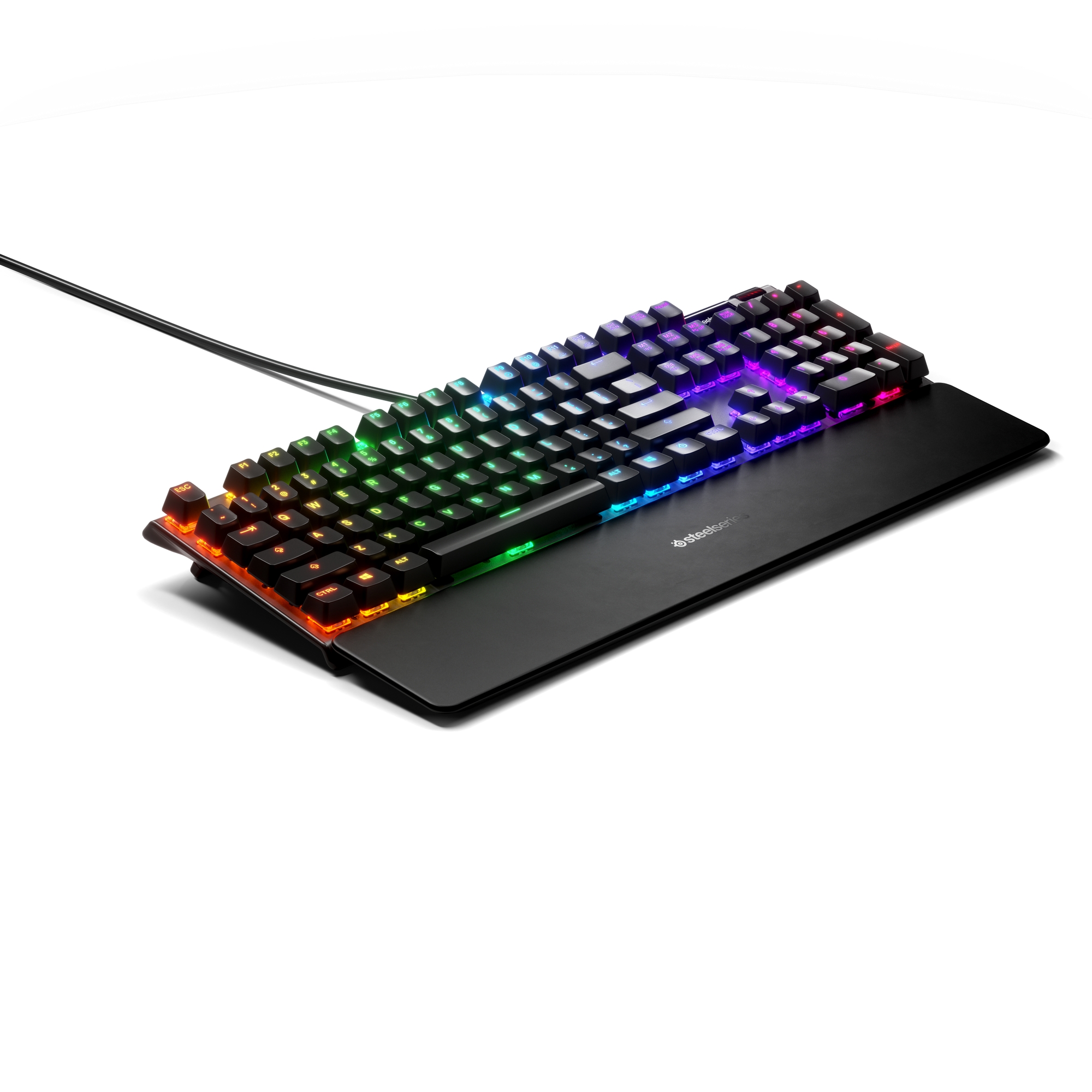 SteelSeries APEX 5 USB RGB Hybrid Mechanical Gaming Keyboard - UK Layout (64534)