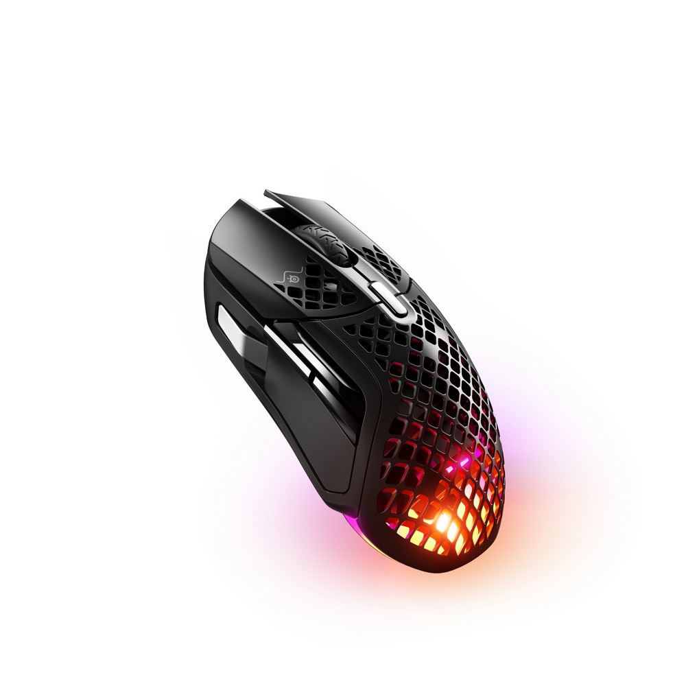 SteelSeries Aerox 5 RGB Optical Wireless Lightweight Gaming Mouse (62406)