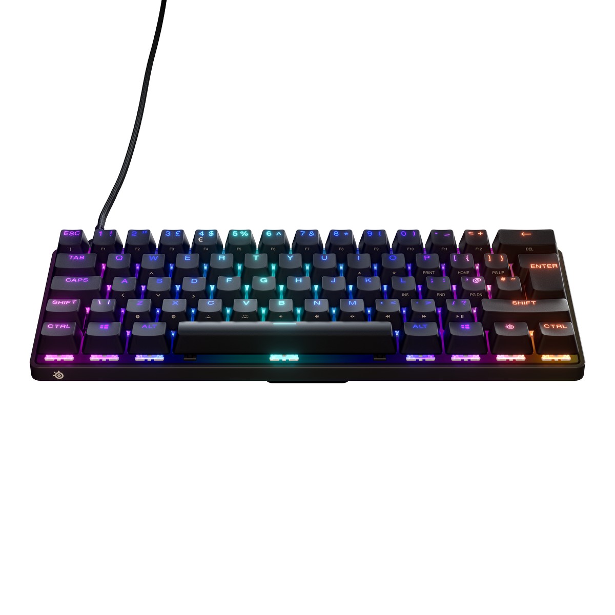 SteelSeries APEX 9 Mini 60% Mechanical USB RGB Gaming Keyboard (64838)