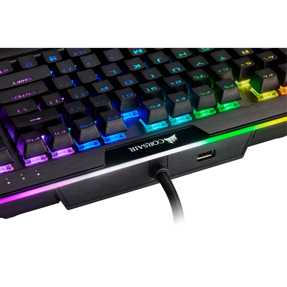 CORSAIR - Corsair K95 RGB PLATINUM XT RGB USB Mechanical Gaming Keyboard Cherry MX Blue (CH-9127411-UK)