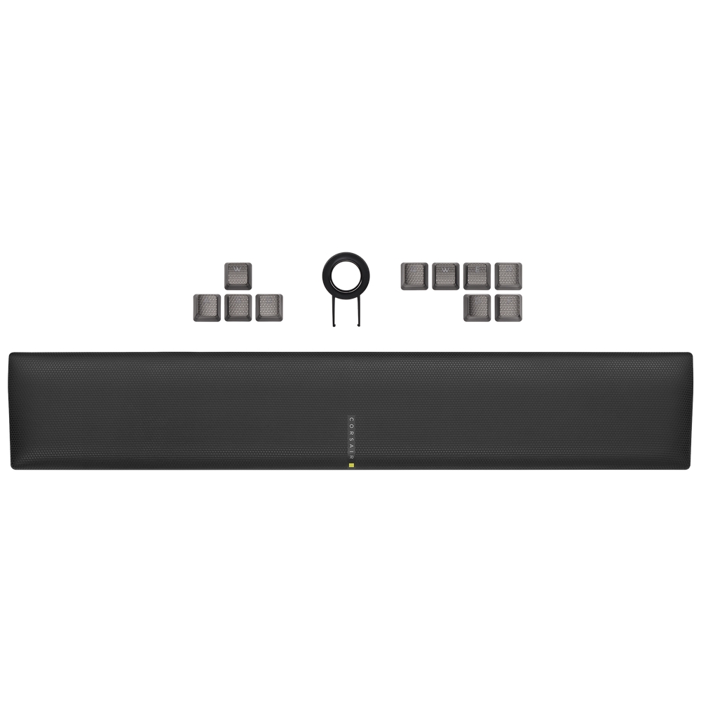 CORSAIR - Corsair K100 USB Optical-Mechanical Gaming Keyboard Backlit RGB LED CORSAIR OPX Switches UK Layout