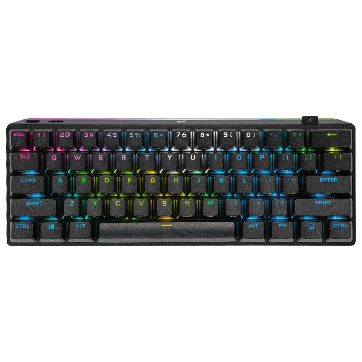 Corsair K70 PRO MINI WIRELESS RGB 60% Mechanical Gaming Keyboard Backlit RGB LED CHERRY MX Red