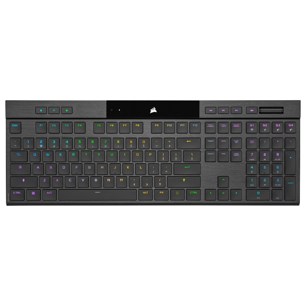Corsair K100 RGB AIR Wireless Ultra-Thin Mechanical Gaming Keyboard Backlit RGB CHERRY ULP Tactile Black
