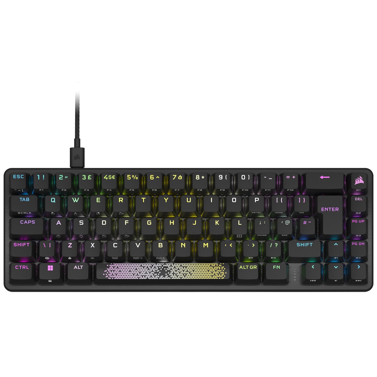 Corsair K65 PRO MINI 65% Optical USB Mechanical Gaming Keyboard Black