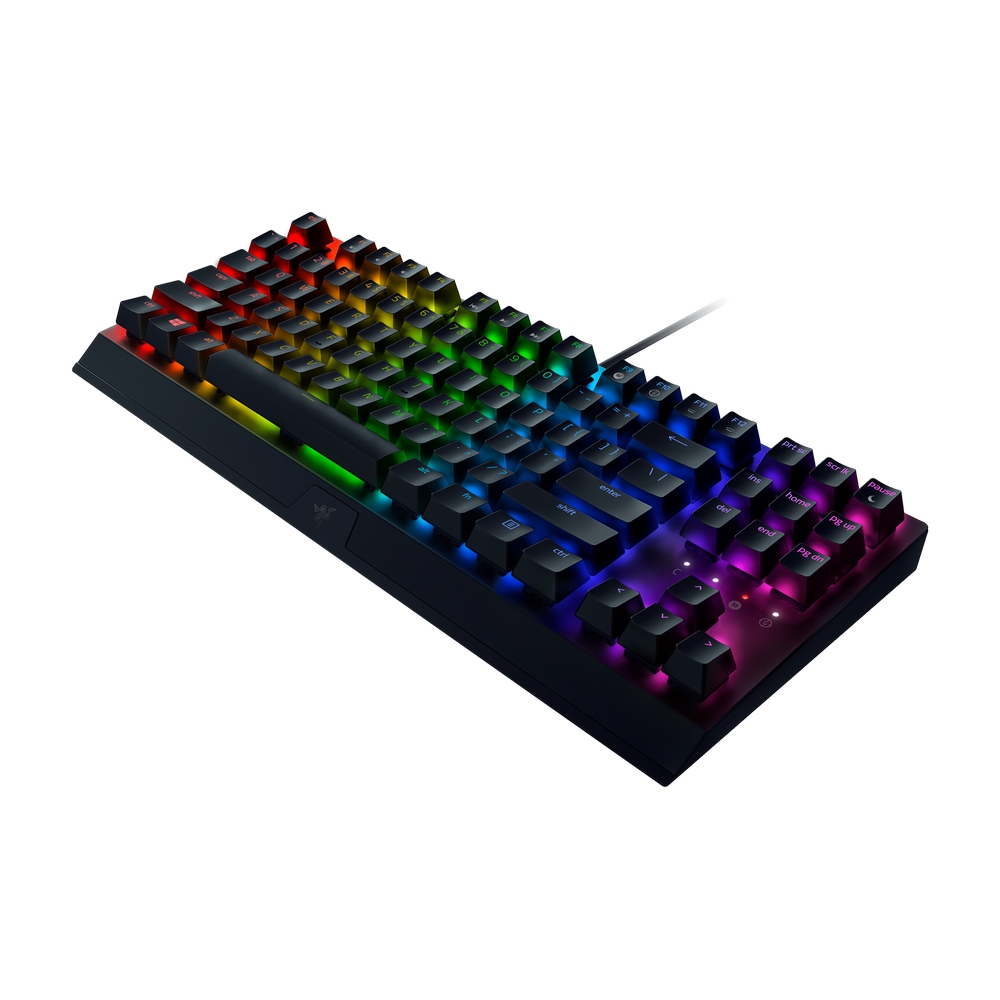 Razer - Razer TKL Blackwidow V3 RGB USB Mechanical Gaming Keyboard Razer Green Switches UK Layout (RZ03-0349