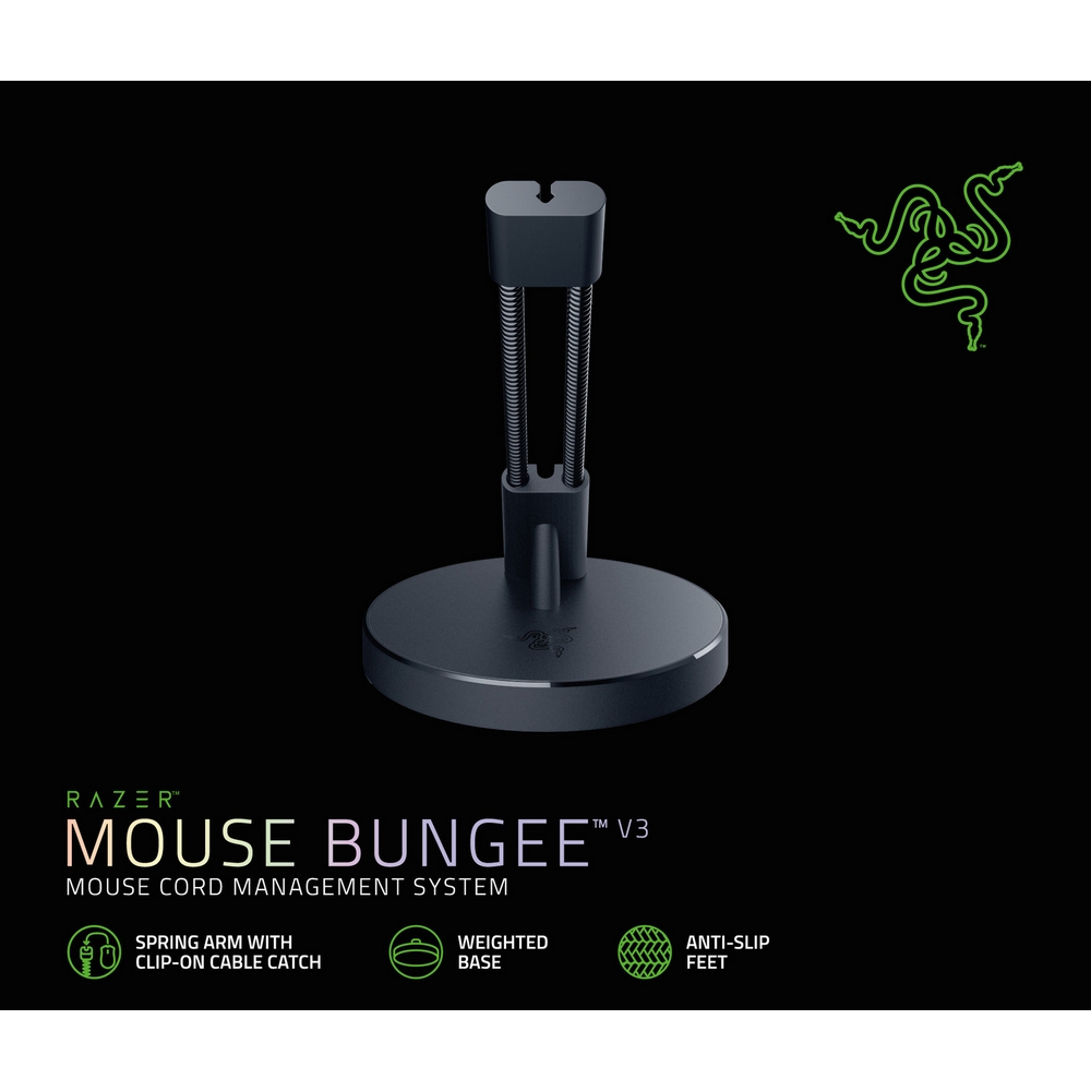 Razer - Razer Mouse Bungee V3 - Mouse Cable Bungee (RC21-01560100-R3M1)