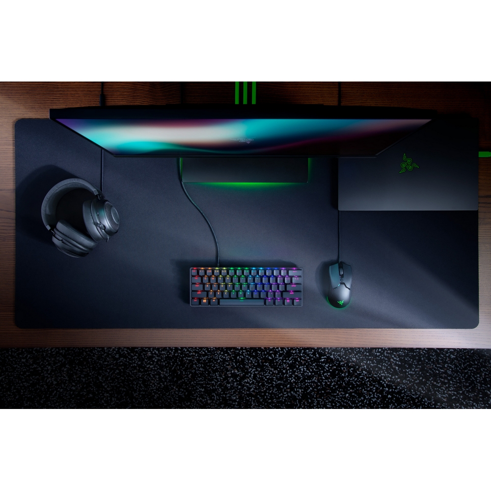 Razer - Razer 60% Huntsman Mini USB RGB Mechanical Gaming Keyboard Red Switch UK Layout (RZ03-03391800-R3W1)