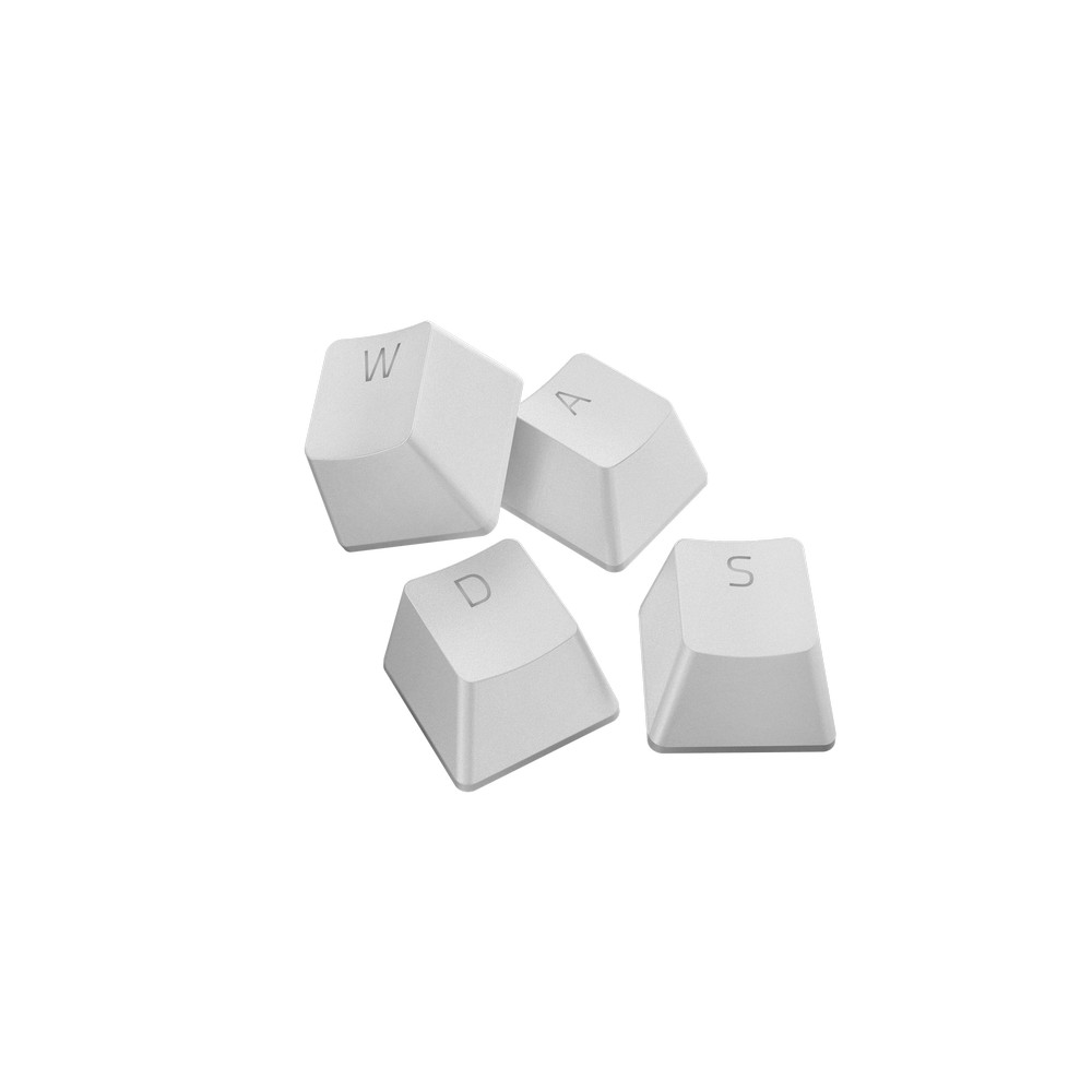 Razer PBT Keycap Upgrade Set for Mechanical Gaming Keyboards - Mercury White - US/UK