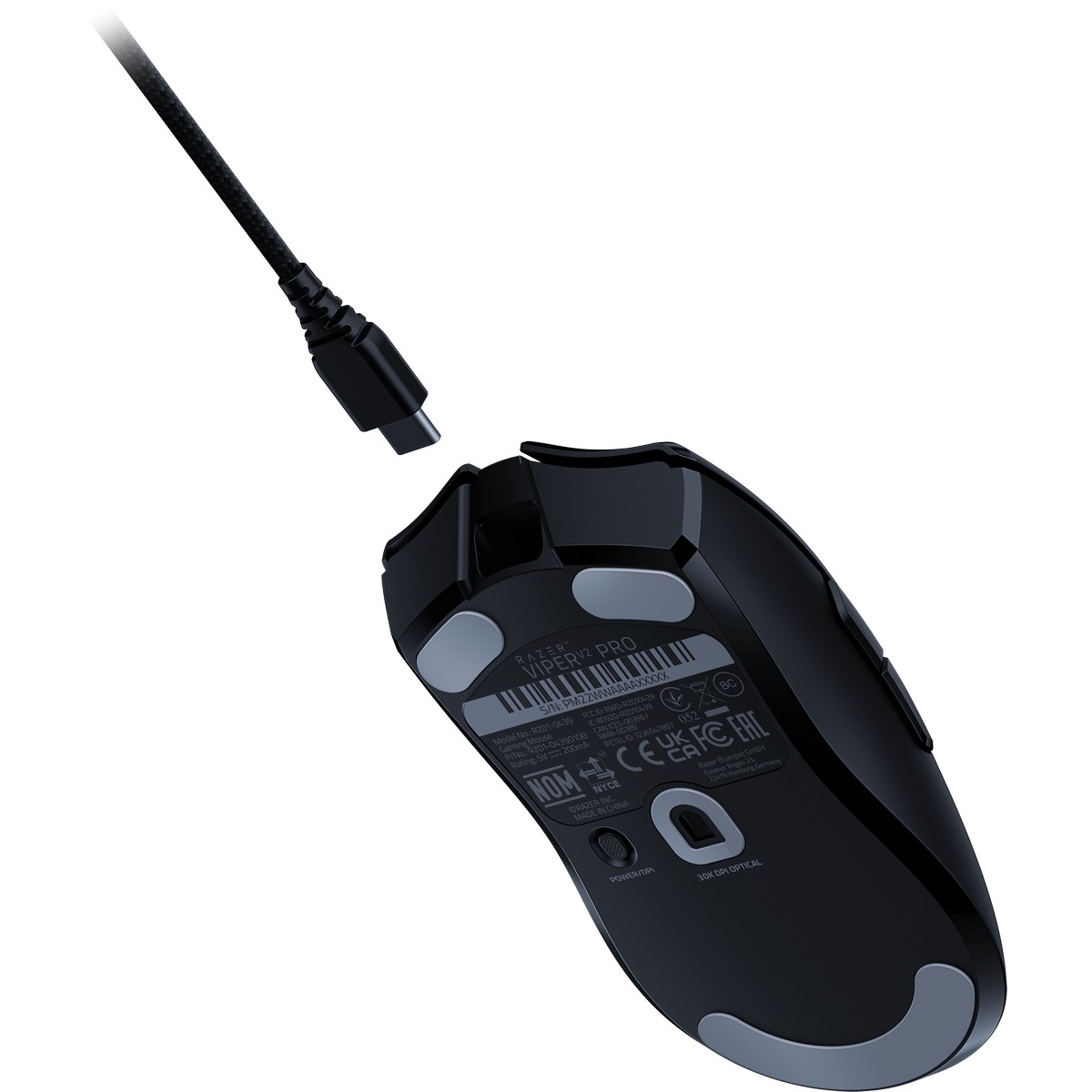Razer - Razer Viper V2 Pro Optical Ultra-Lightweight Wireless Gaming esports Mouse - Black (RZ01-04390100-R3G1)