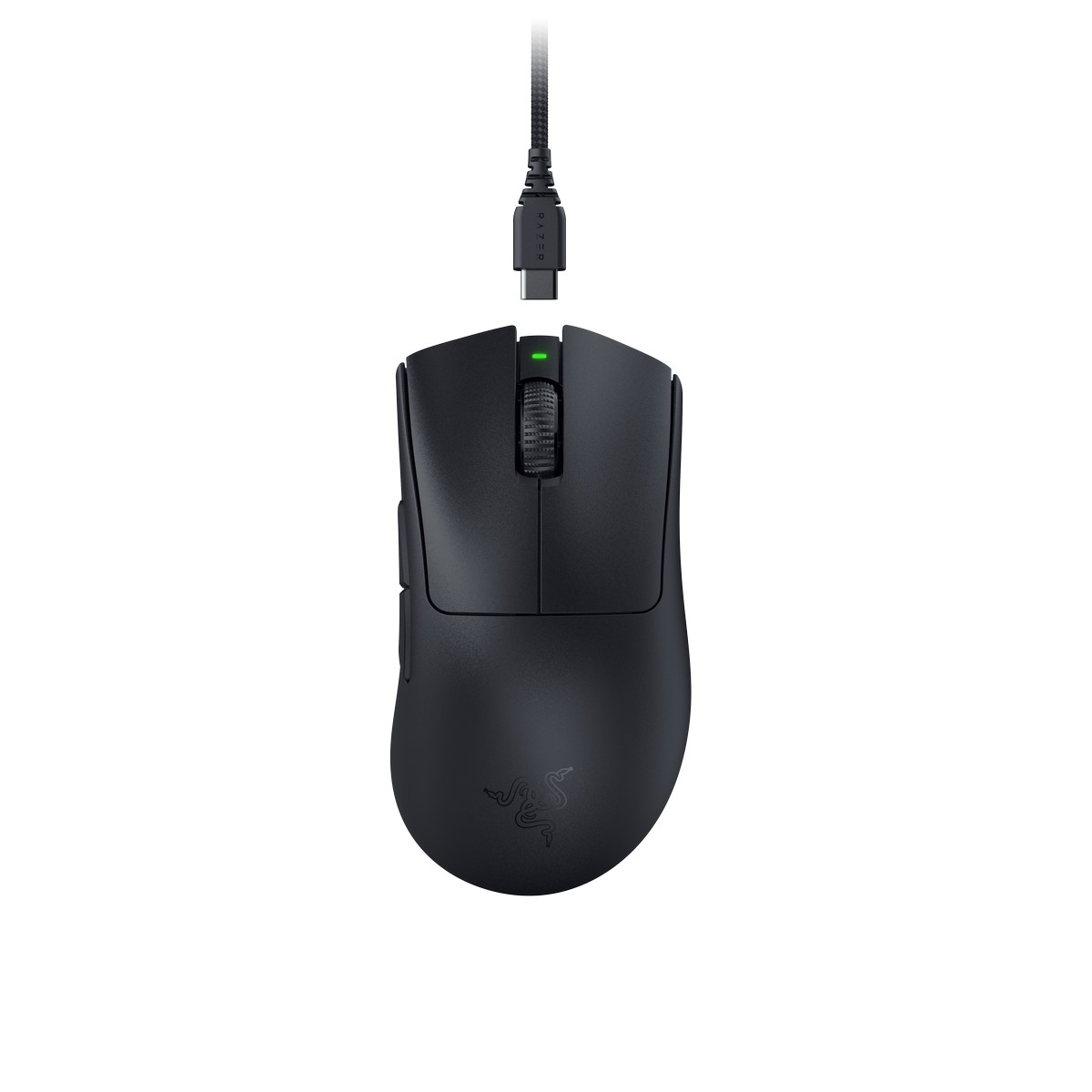 Razer DeathAdder V3 Pro USB Optical Wireless RGB Gaming Mouse - Black (RZ01-04630100-R3G1)