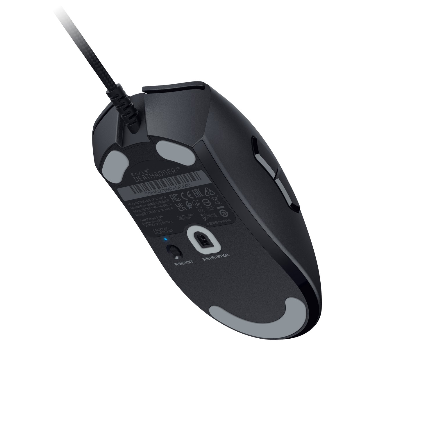 Razer - Razer Deathadder V3 USB Optical Lightweight Gaming Mouse (RZ01-04640100-R3M1)