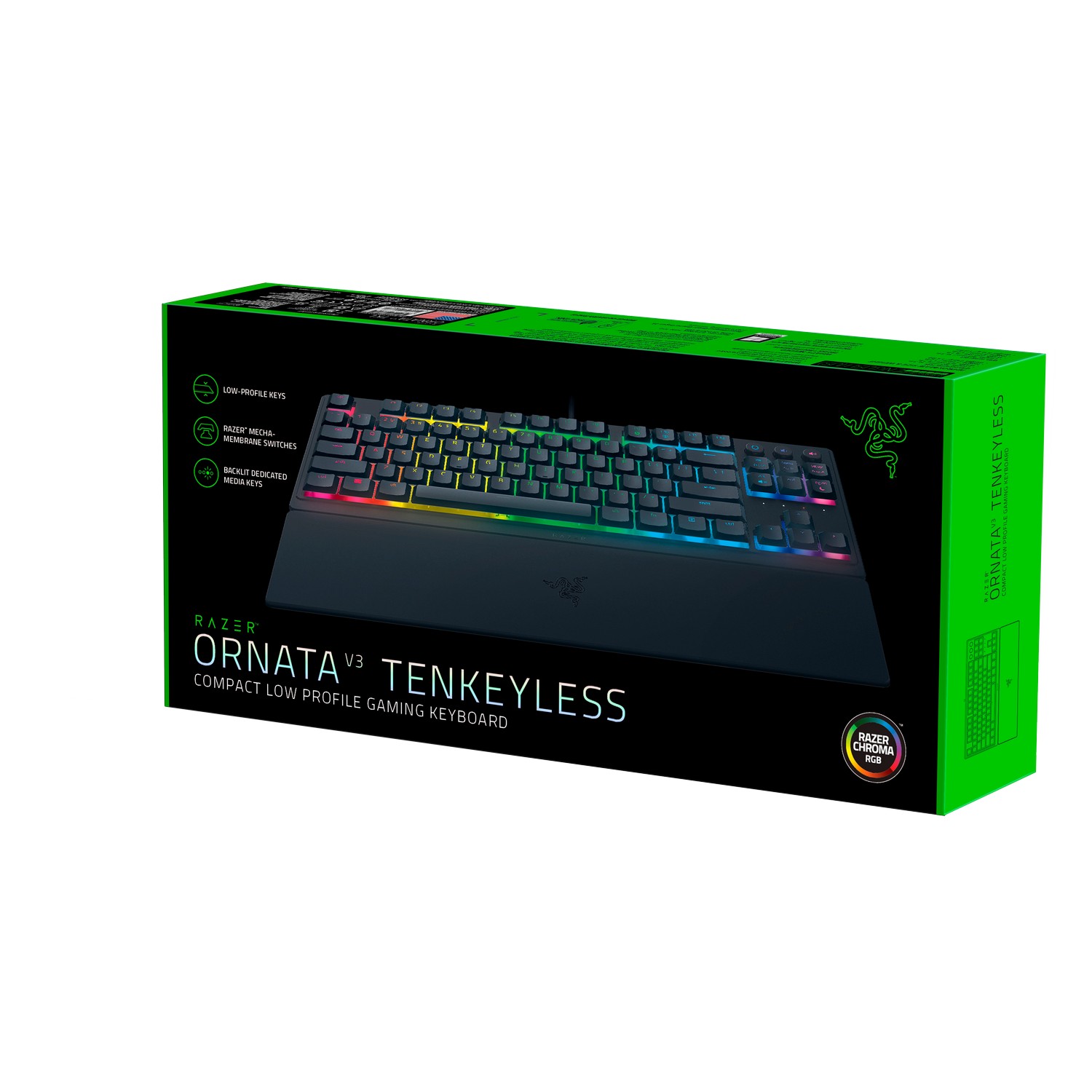 Razer - Razer Ornata V3 TKL Hybrid Gaming Keyboard (Z03-04880300-R3W1)
