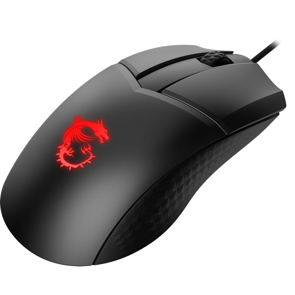 MSI - MSI CLUTCH GM41 LIGHTWEIGHT USB RGB Optical FPS Gaming Mouse (S12-0401860-C54)