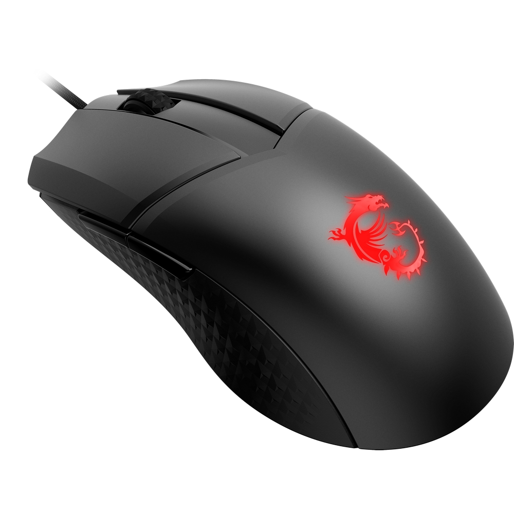 MSI - MSI CLUTCH GM41 LIGHTWEIGHT USB RGB Optical FPS Gaming Mouse (S12-0401860-C54)