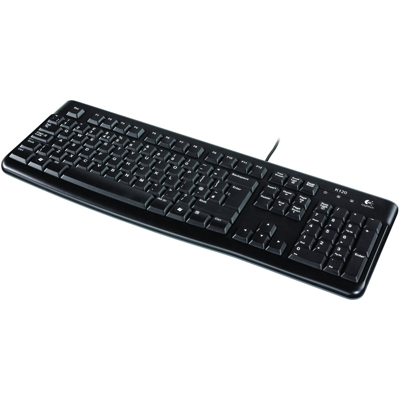 Logitech - Logitech K120 USB Keyboard (920-002524)