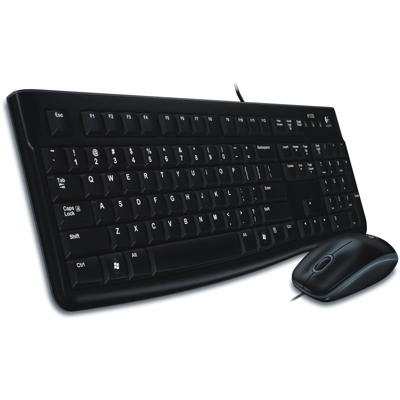 Logitech MK120 Keyboard and Mouse Desktop Set (920-002552)