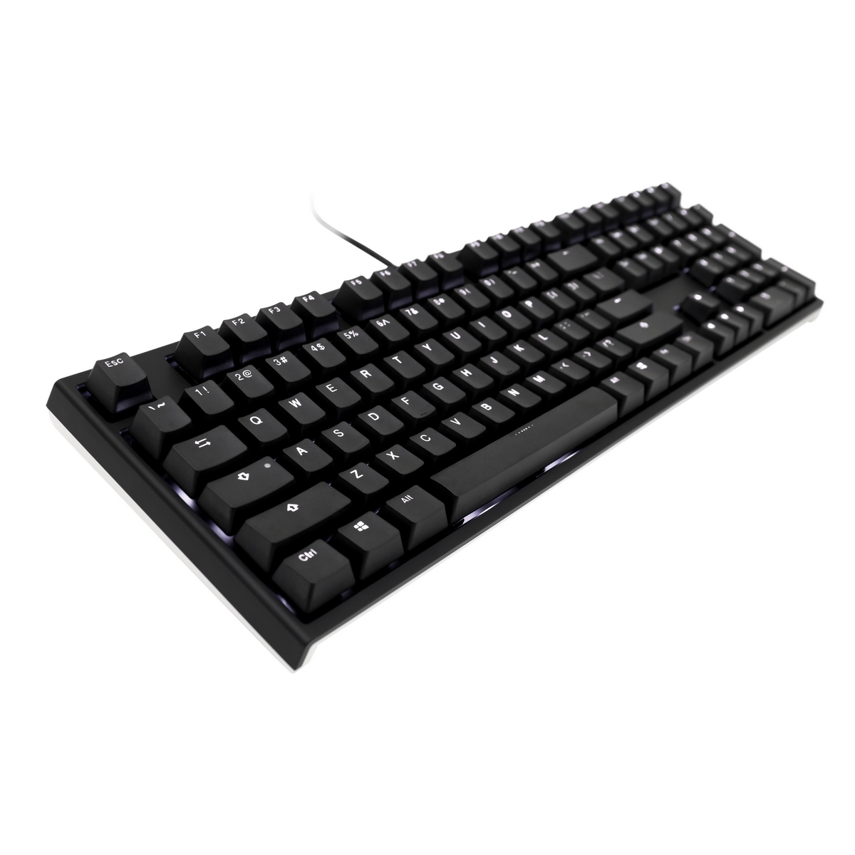 Ducky - Ducky One 2 White Backlit Brown Cherry MX Switch USB Mechanical Gaming Keyboard UK Layout