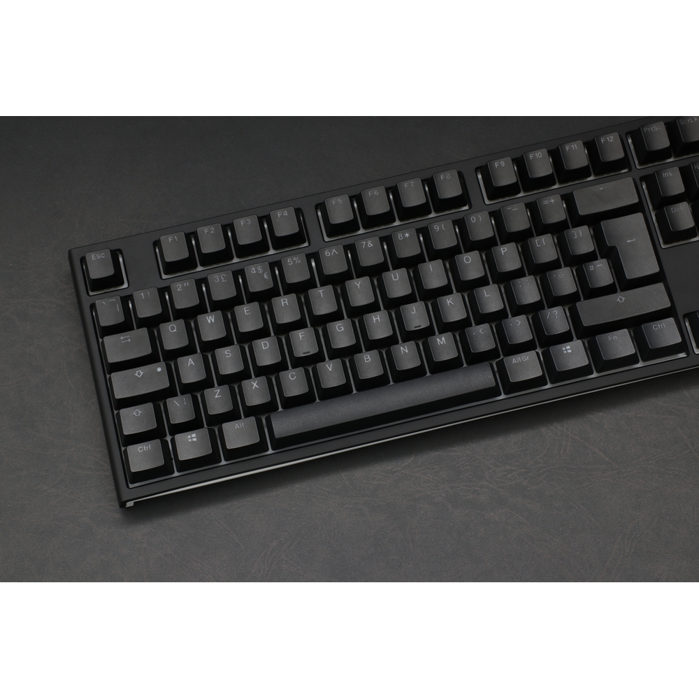 Ducky - Ducky One 2 RGB USB Mechanical Gaming Keyboard Silent Red Cherry MX Switch UK Layout