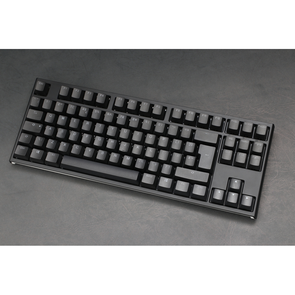Ducky - Ducky One 2 TKL RGB USB Mechanical Gaming Keyboard Backlit Brown Cherry MX Switch UK Layout