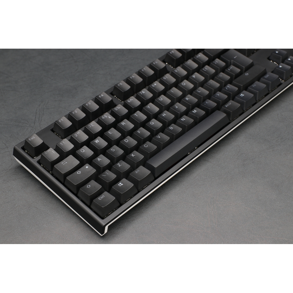 Ducky - Ducky One 2 TKL RGB USB Mechanical Gaming Keyboard Black Cherry MX Switch UK Layout