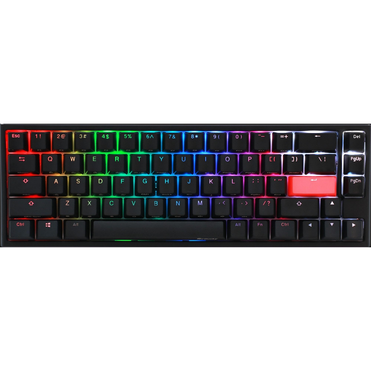 Ducky One 2 SF 65% RGB Backlit Blue Cherry MX Switch Mechanical USB Gaming Keyboard UK Layout