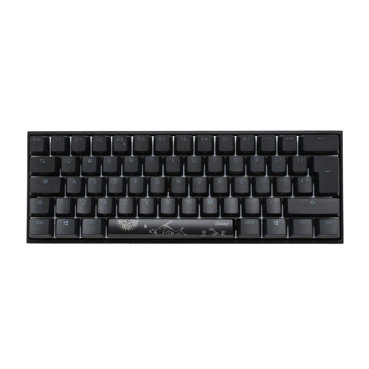 Ducky - Ducky Mecha Mini 60% RGB USB Mechanical Gaming Keyboard - Cherry MX Red UK Layout