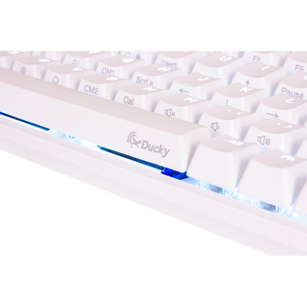 Ducky One 2 SF Pure White 65% RGB Backlit Cherry Brown MX Switches USB  Mechanical Gaming Keyboard UK