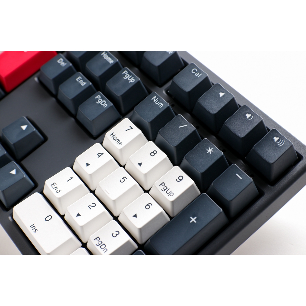 Ducky - Ducky One 2 Tuxedo Full Size USB Mechanical Gaming Keyboard Blue Cherry MX Switch (DKON1808-CUKPDZZBX